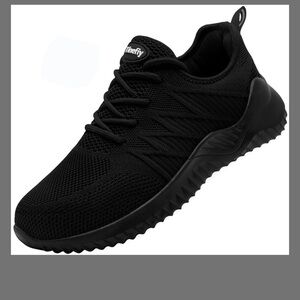 Black Safety Work Sneakers